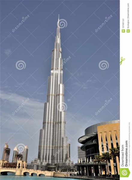 Burj khalifa, at the top, dubai,
