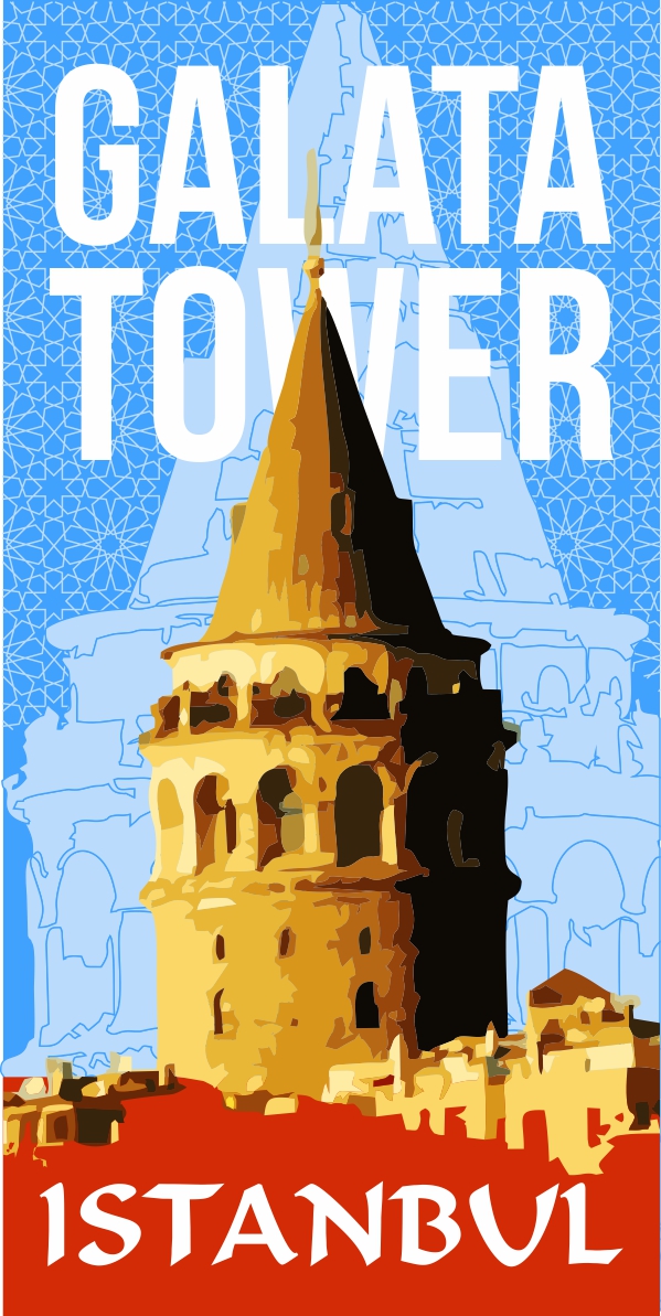 Galata, tower, kule