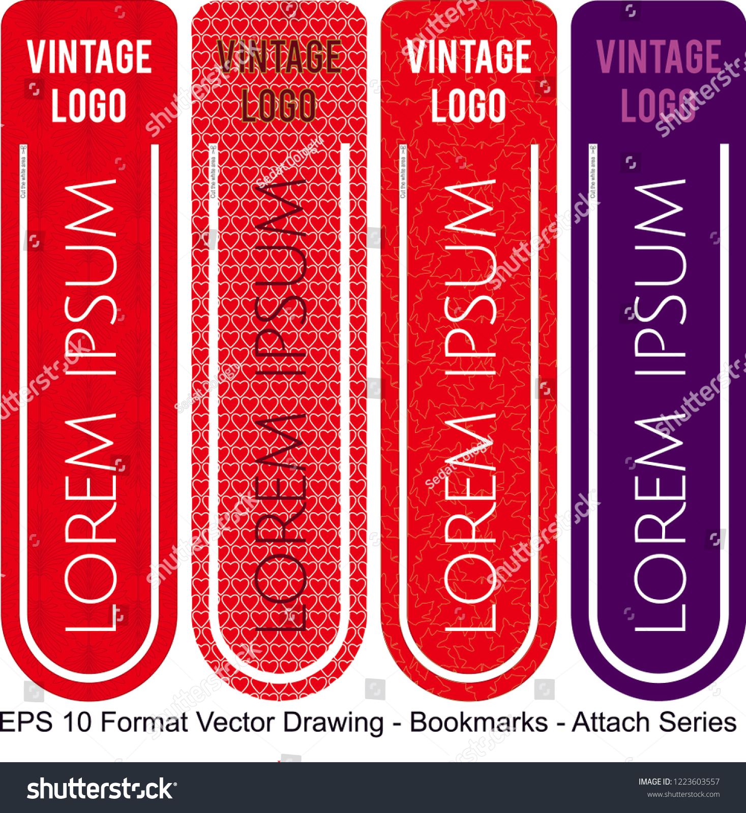 stock-vector-vector-set-of-ornate-vertical-bookmark-cards-in-attach-style-it-can-be-used-as-wall-board-banner-1223603557